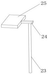 Air conditioner filter screen cleaning device