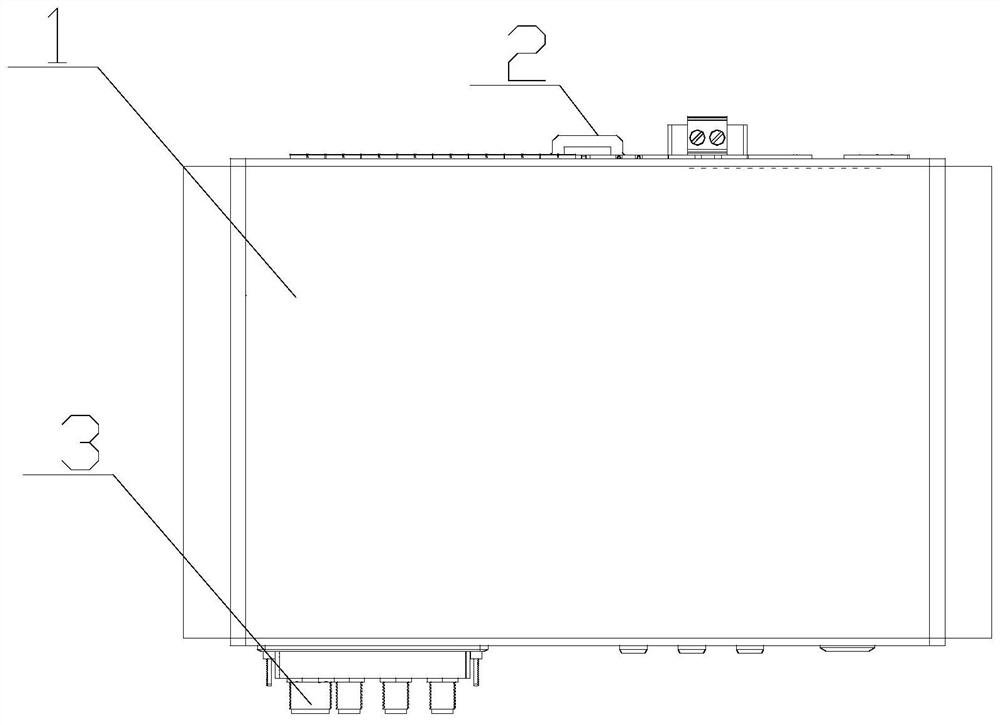 Power distribution information transmission device