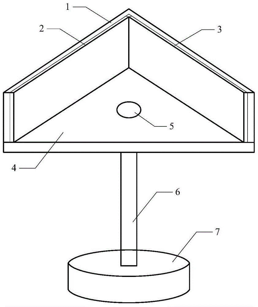 Optical axis parallelity device of double optical axis system and method