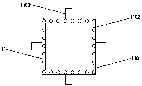 Grinding device for building materials