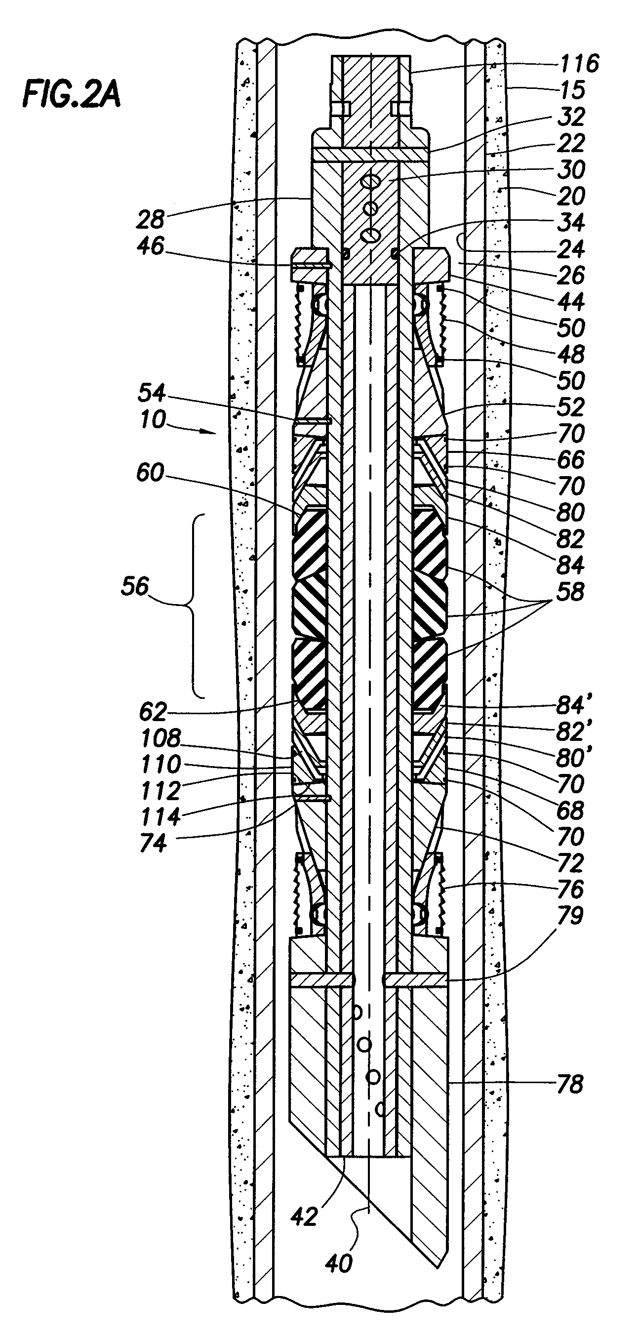 Packer element retaining system