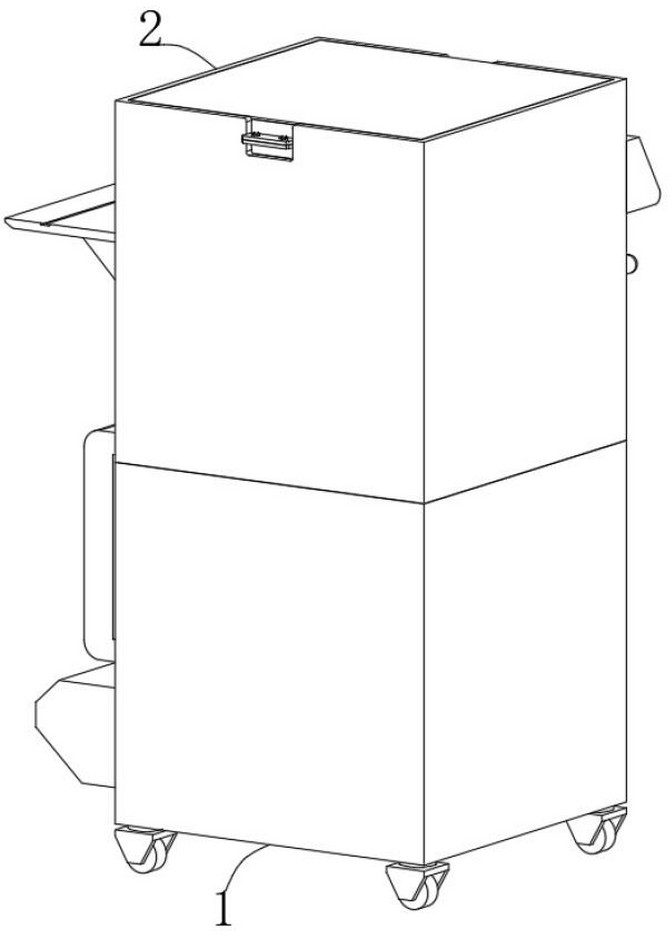 High-strength plastic intelligent dehumidifier