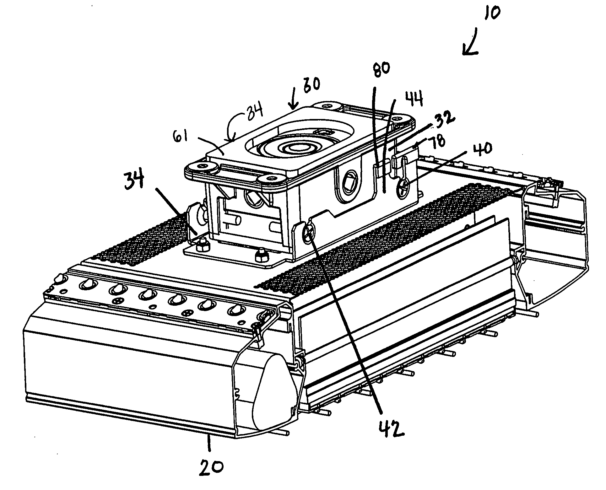 Ceiling fixture mount-facilitating assembly