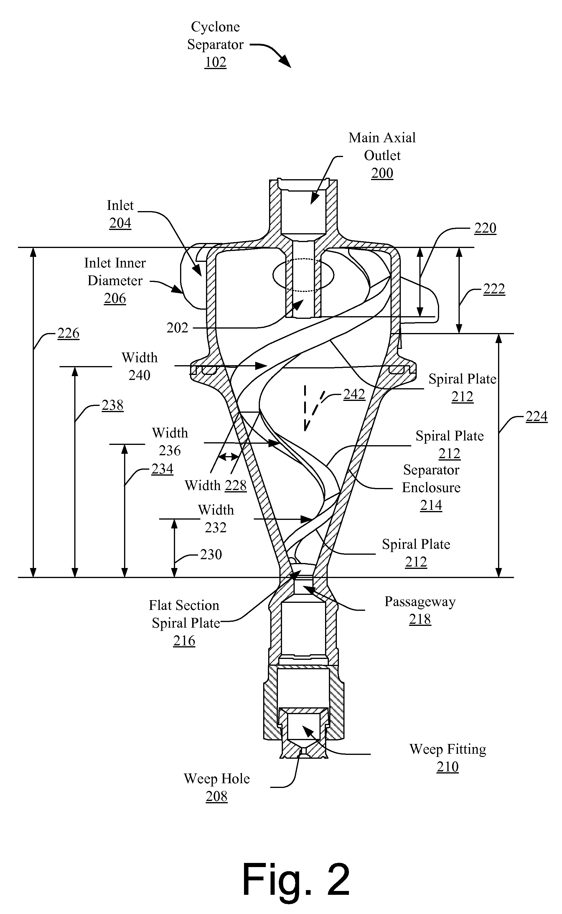 Cyclone separator