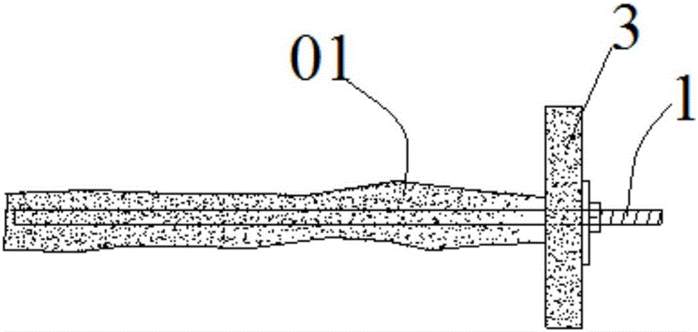 Fabricated soil nail wall and soil nail wall construction and dismounting methods