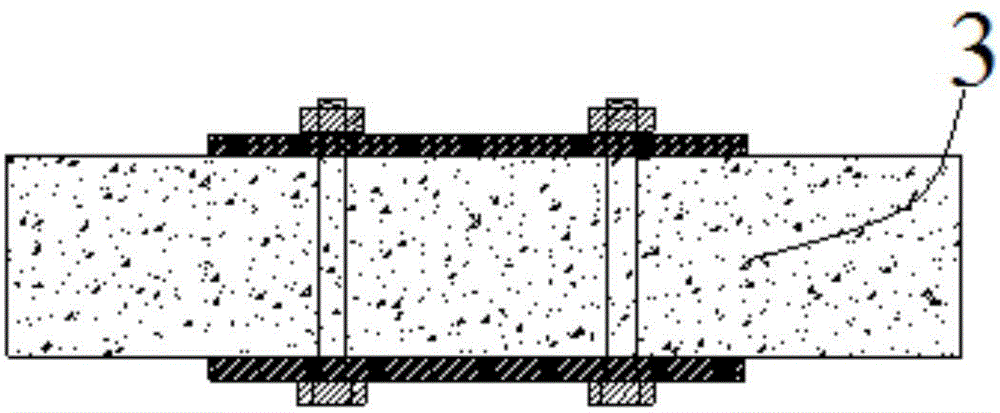 Fabricated soil nail wall and soil nail wall construction and dismounting methods