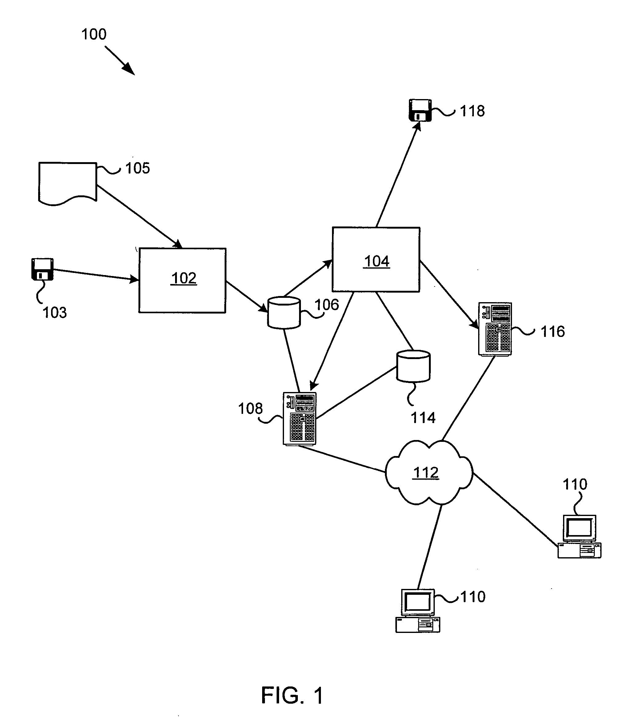 Unreferenced object in page rendered electronic file