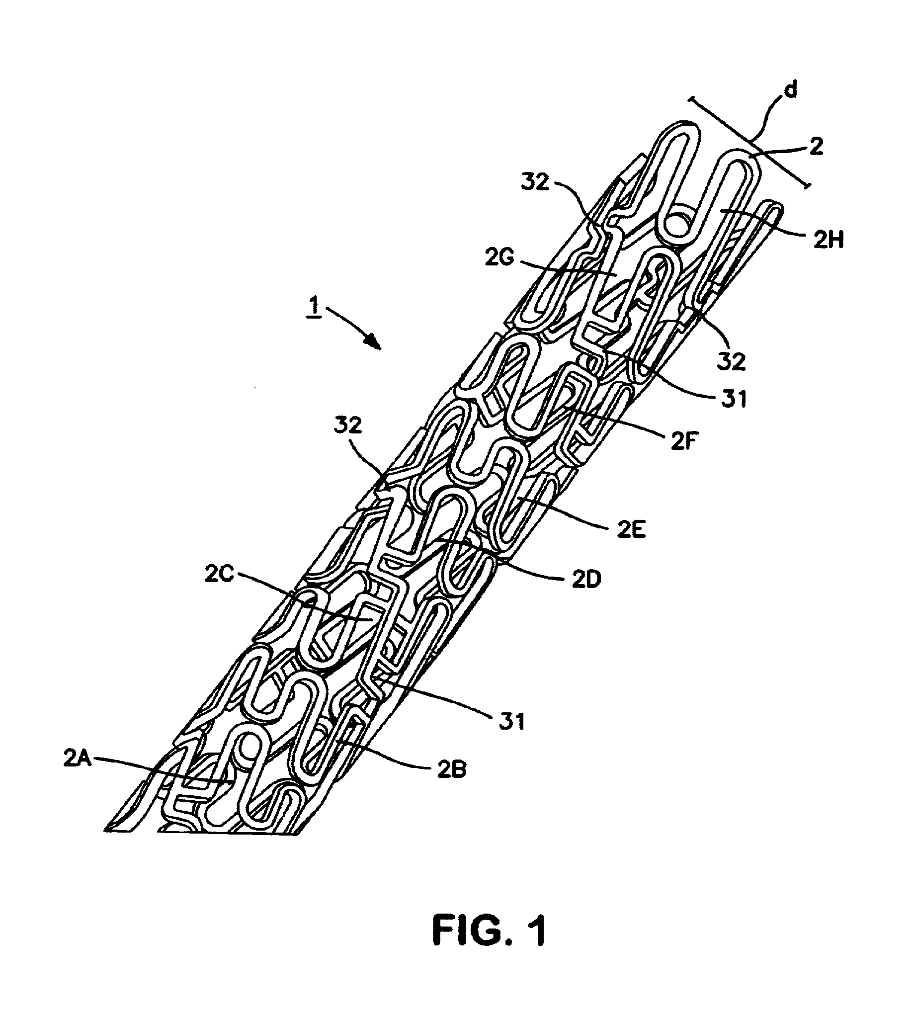 Expandable intraluminal endoprosthesis