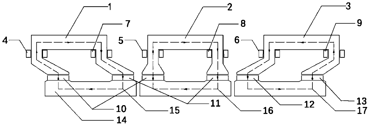 A flat-plate transverse flux permanent magnet synchronous linear generator