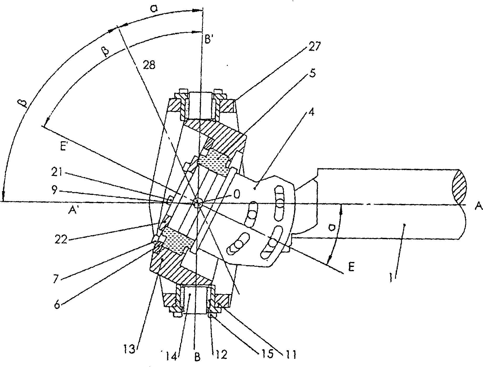 Driving mechanism of rapier belt for rapier loom