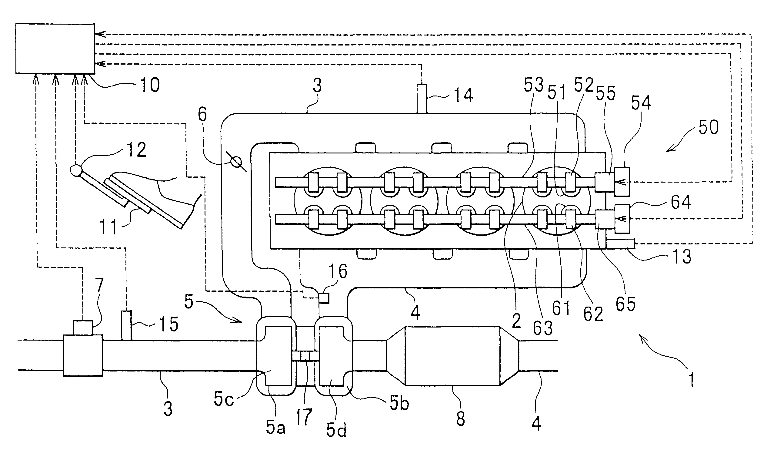 Boost pressure control apparatus and boost pressure control method of internal combustion engine