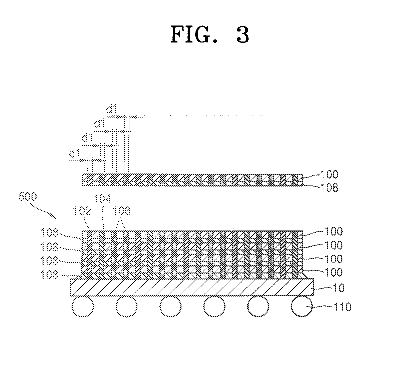 Chip stack package