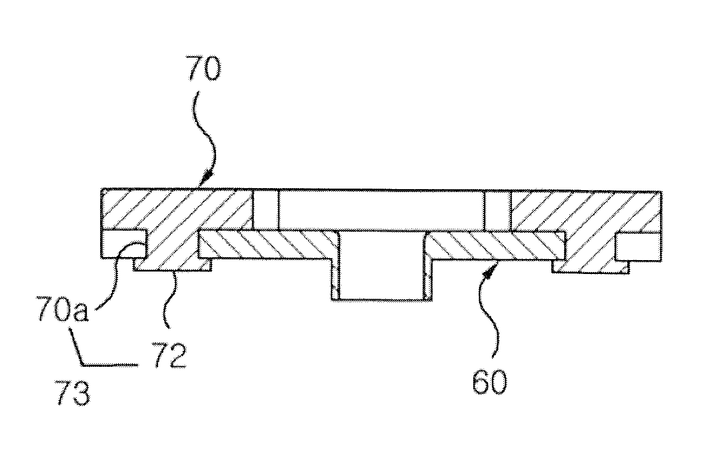 Anti-separating structure of sensing magnet for EPS motor