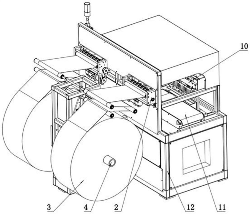 Novel packaging machine and using method thereof