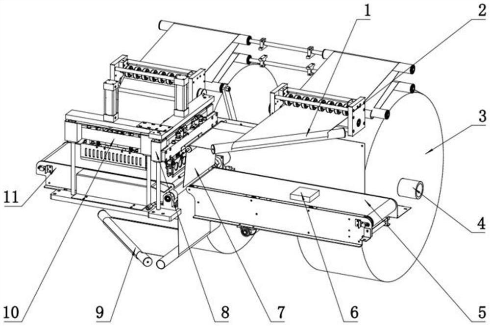 Novel packaging machine and using method thereof