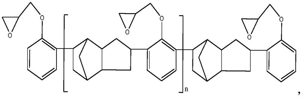 A high heat resistance, high toughness and low dielectric fluorenyl benzoxazine resin composition and its preparation method and application