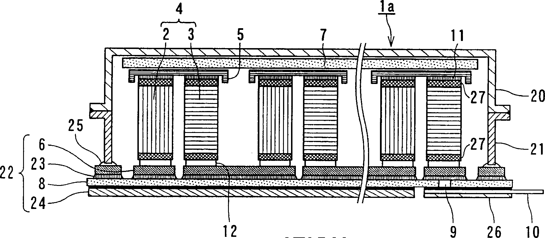 Thermoelectric direct conversion device