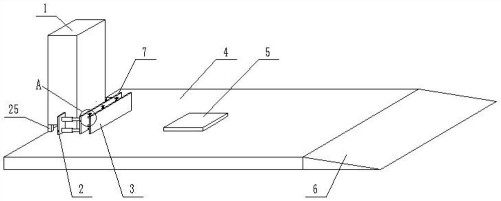 Wireless charging pile for electric vehicle