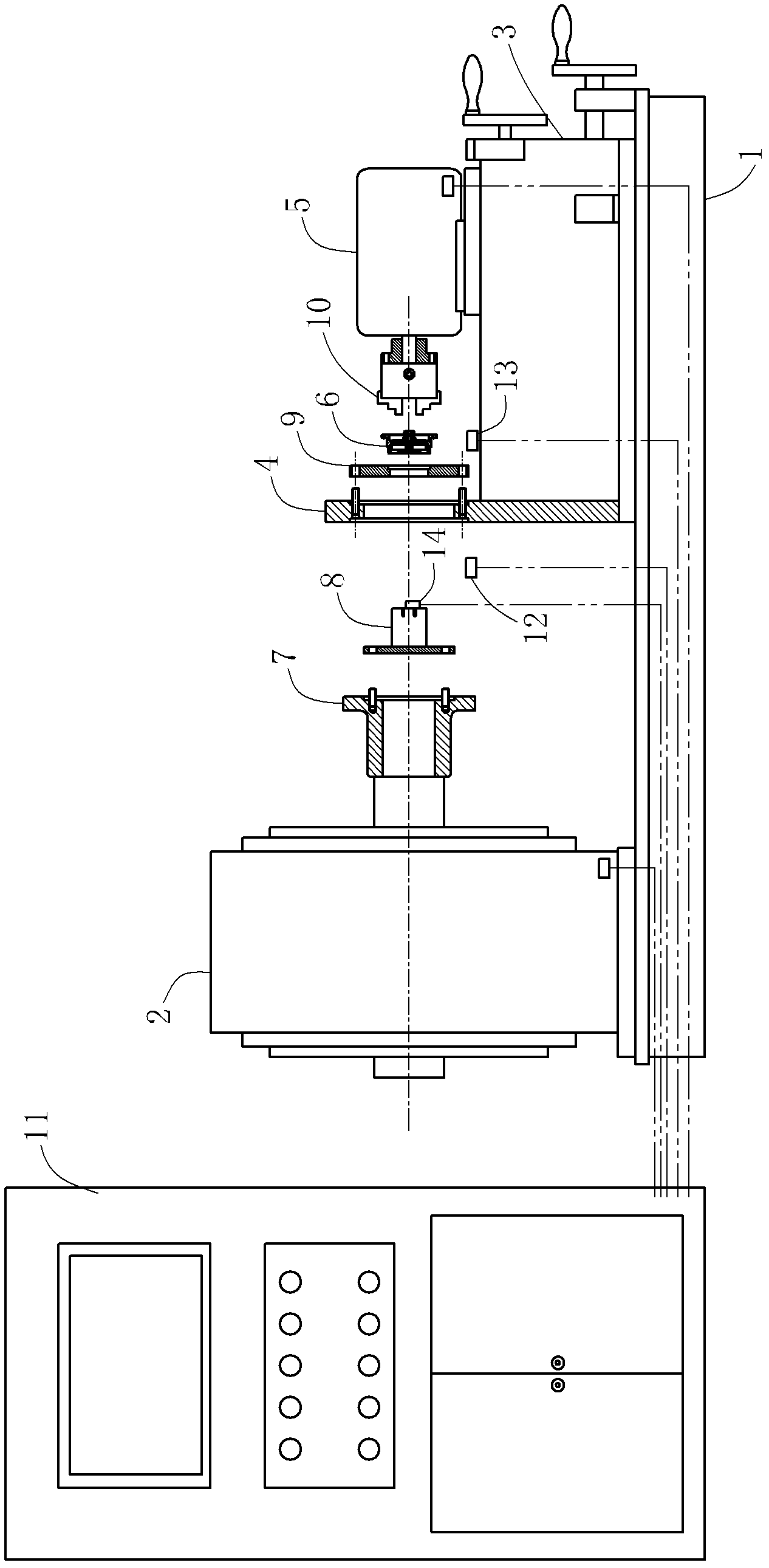 Comprehensive experiment table for performance parameters of harmonic reducer of robot