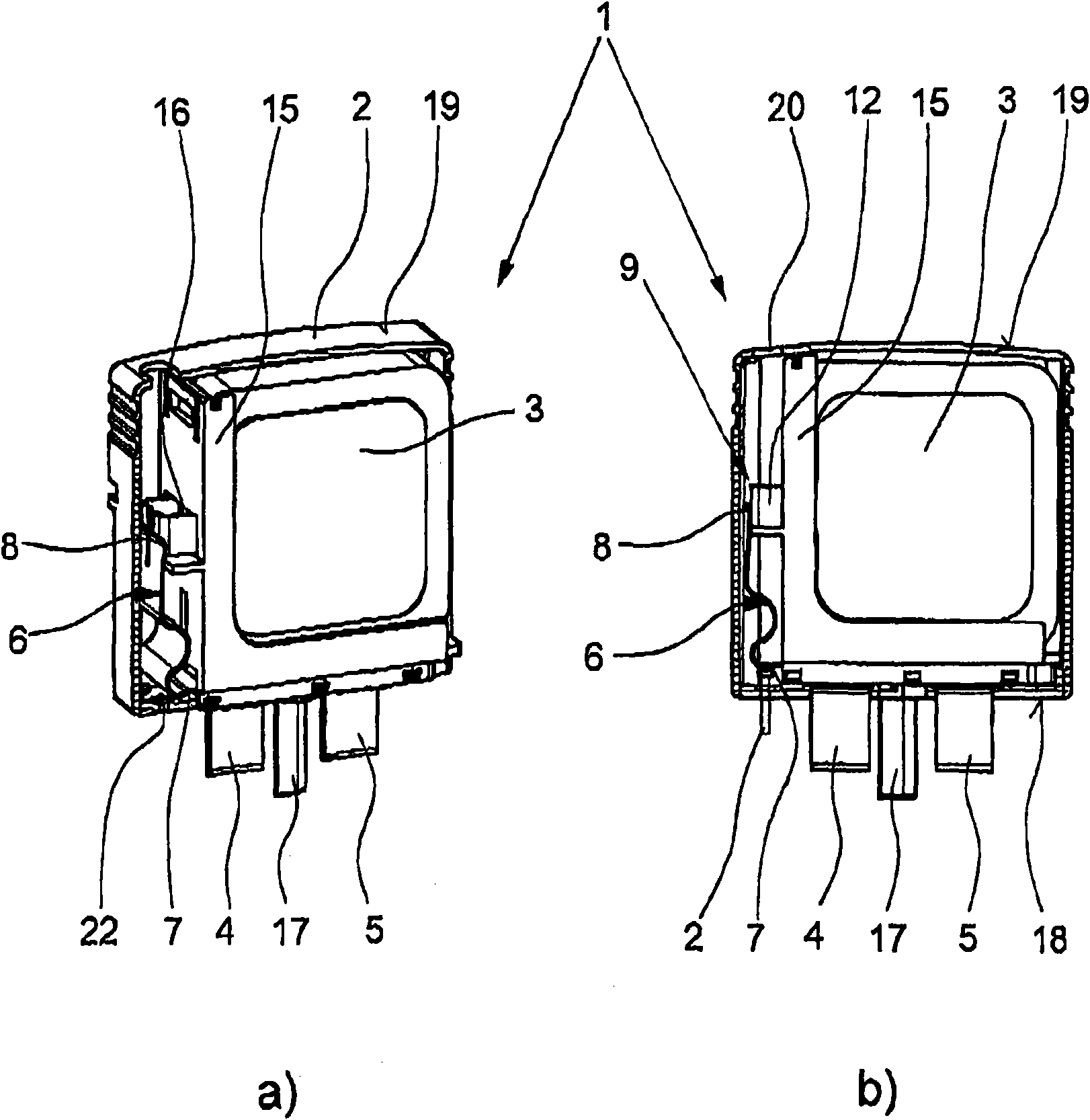 Overvoltage protection element