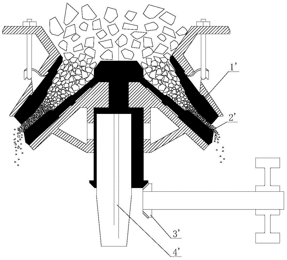 A rapid sequential solidification device for high manganese steel broken wall castings