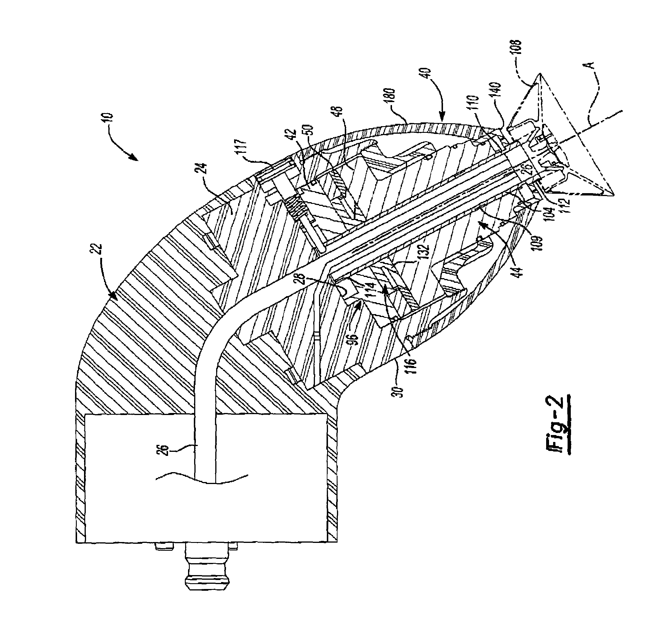 High speed rotating atomizer assembly