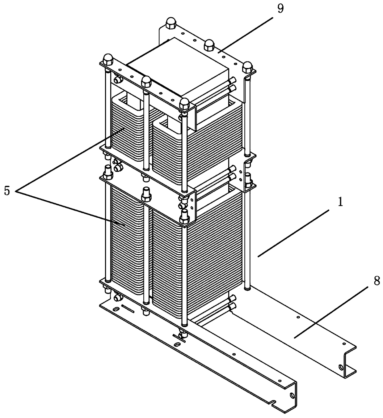 Passive imbalance management module structure