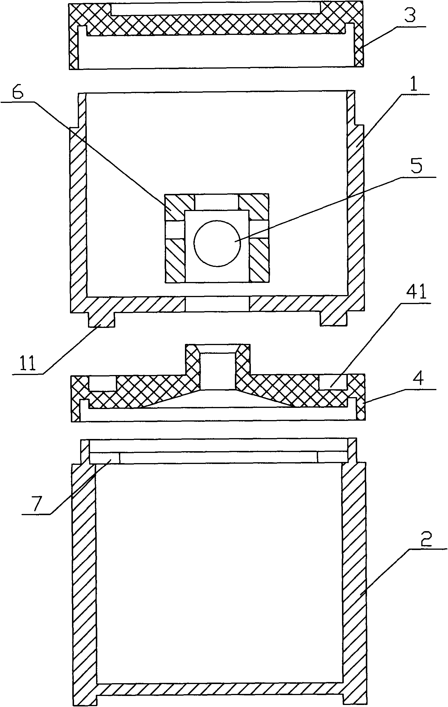 Double-cup connected and invertible tea leaf-separating teacup