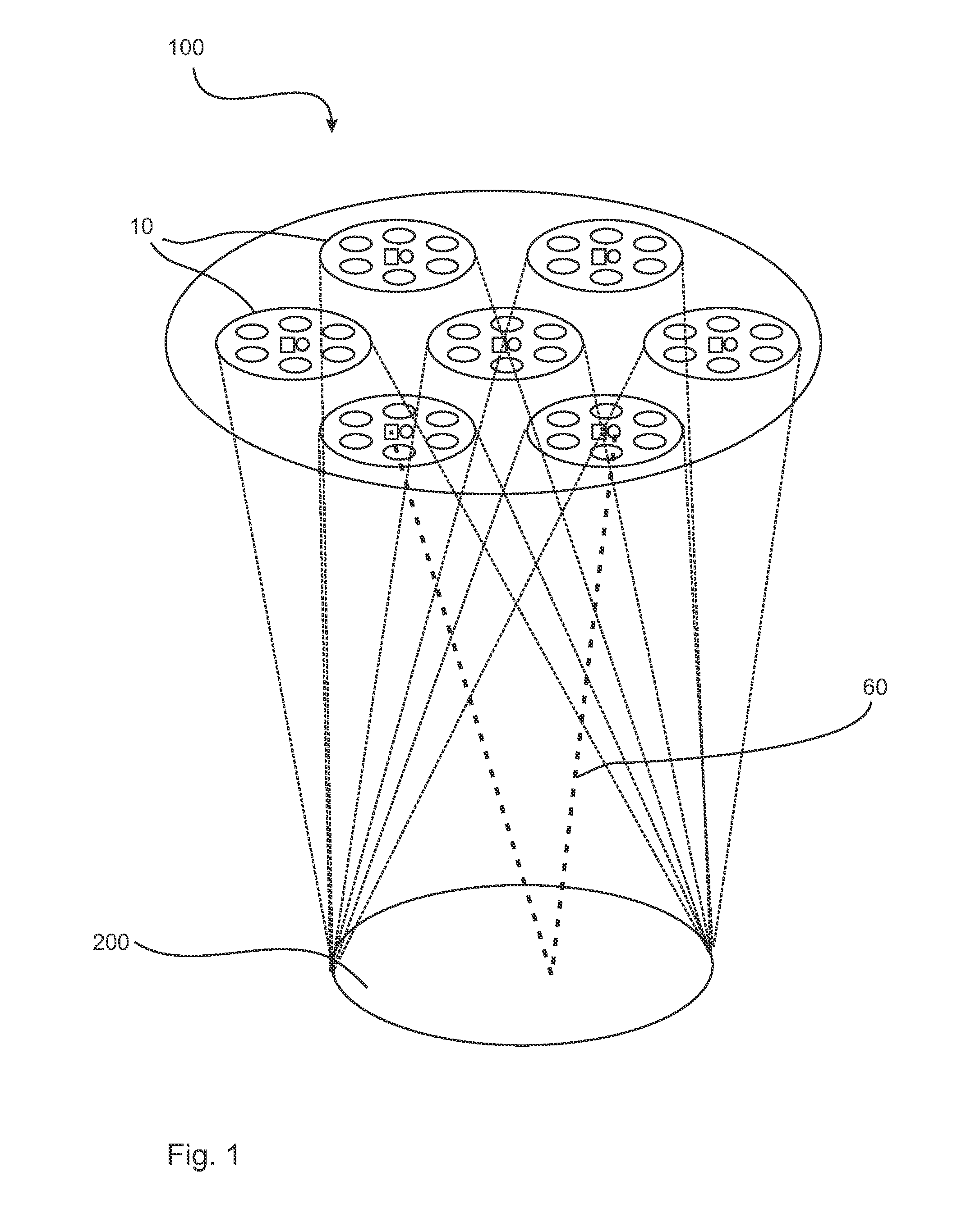 Process for the detection of optical signals