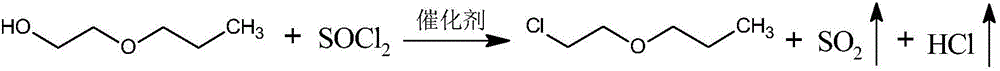 Synthesis process of 2-propoxyethyl chloride