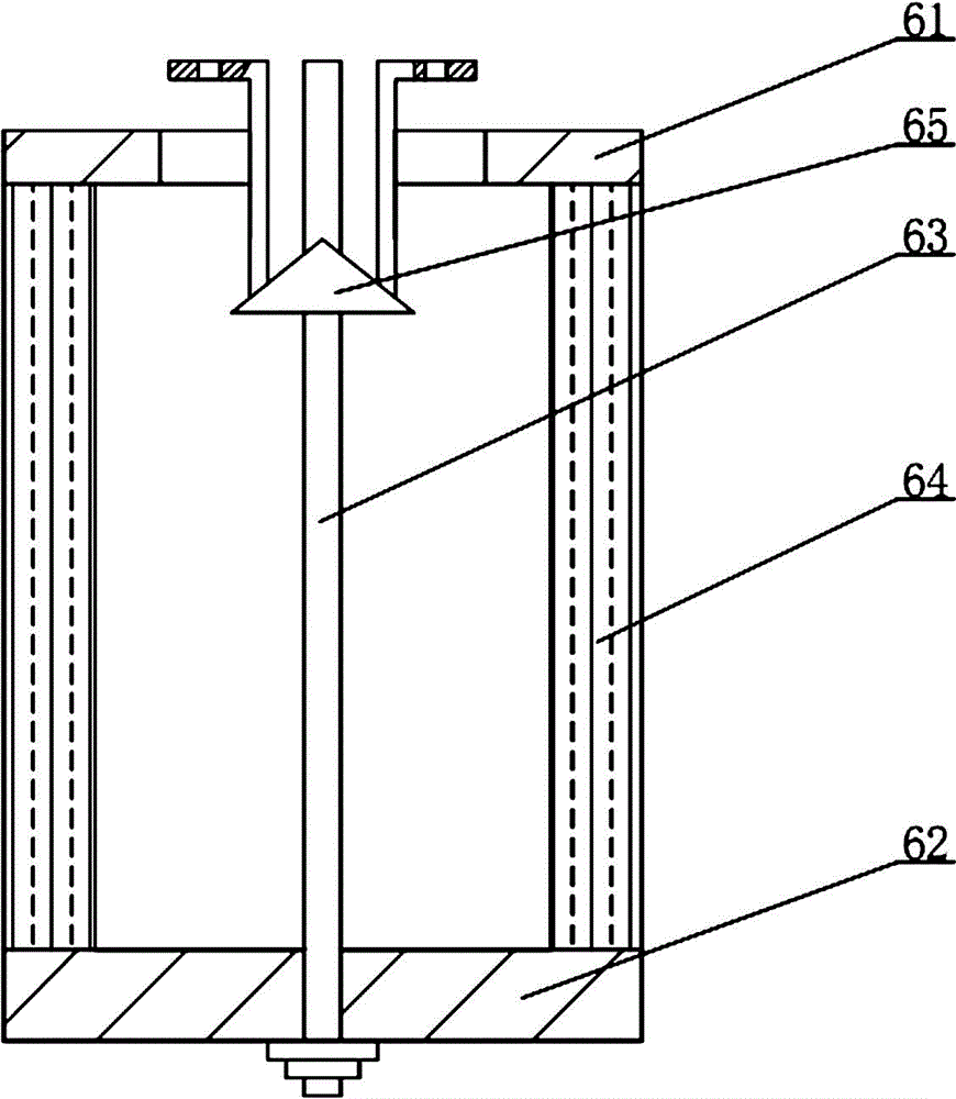 Grinding wheel machine dedusting device