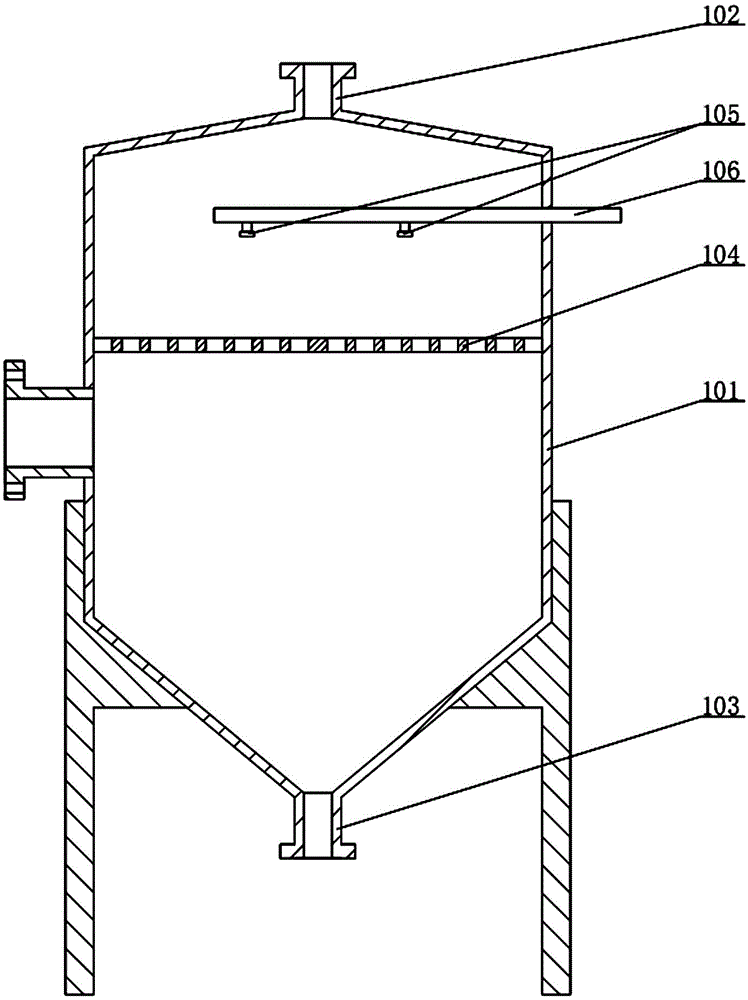 Grinding wheel machine dedusting device