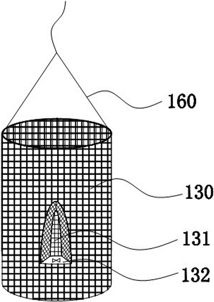 Method for trapping and adopting fry and breeding yellow-spot siganus