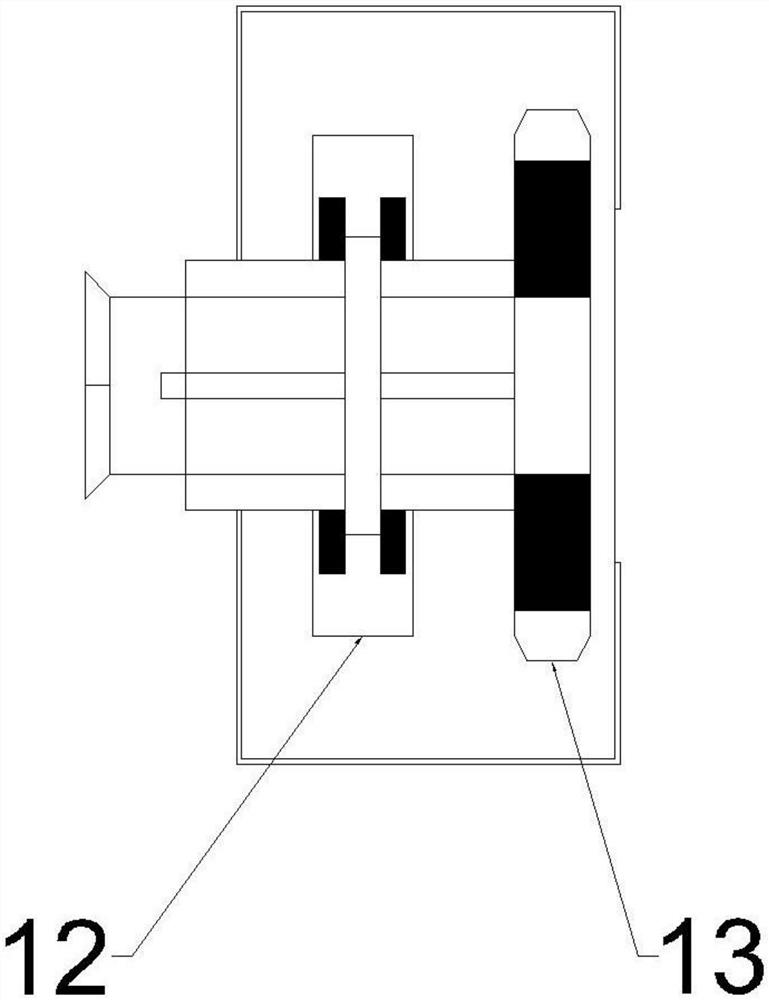 Cleanable and speed-adjustable automatic masticator