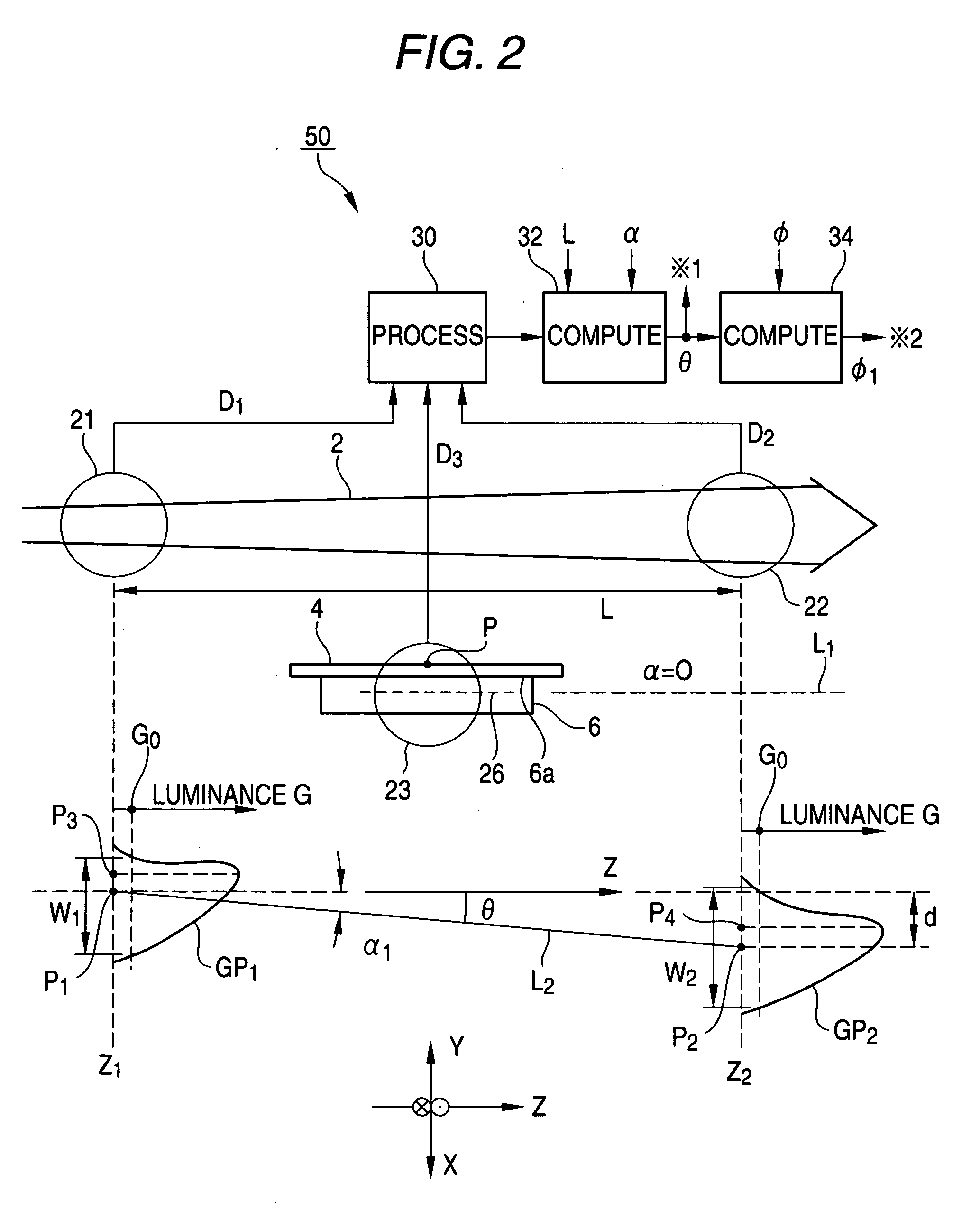 Ion implanter, and angle measurement apparatus and beam divergence measurement apparatus for ion implanter