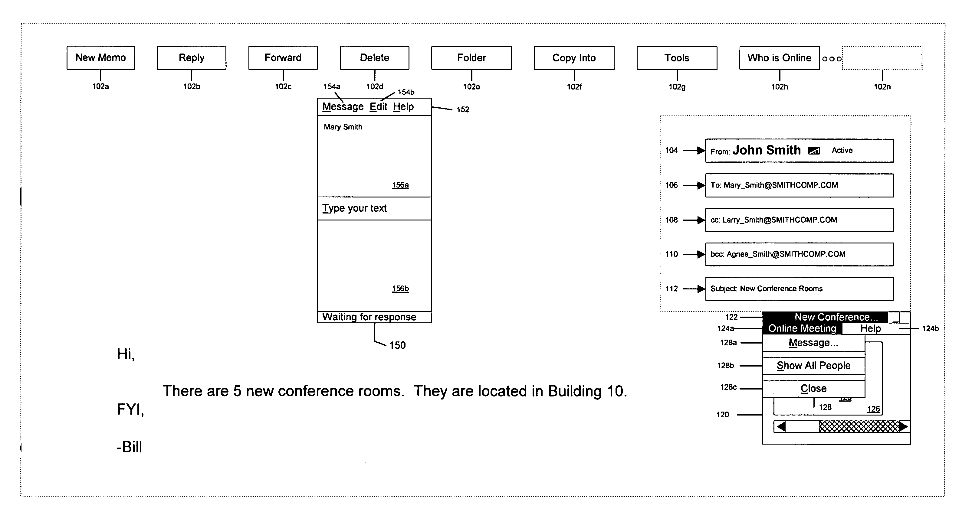 Visual indicator of network user status based on user indicator