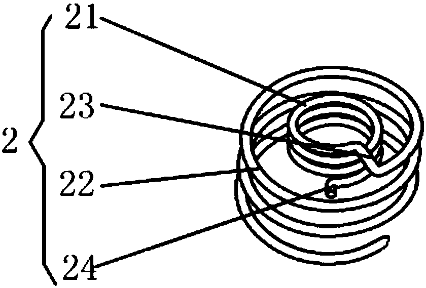 Elastic locking component, anti-loosening nut and anti-loosening bolt nut fastener