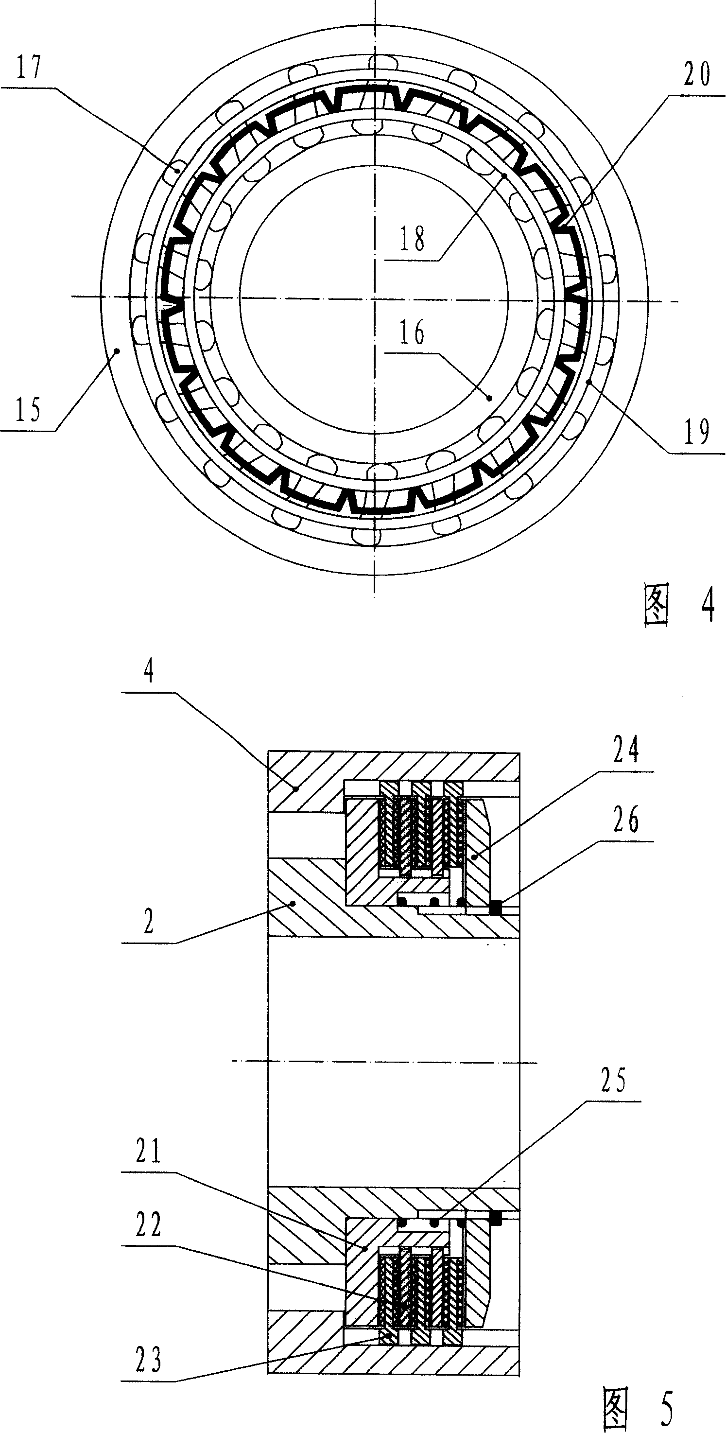 Motorcycle flexible controllable wheel-hub driving device