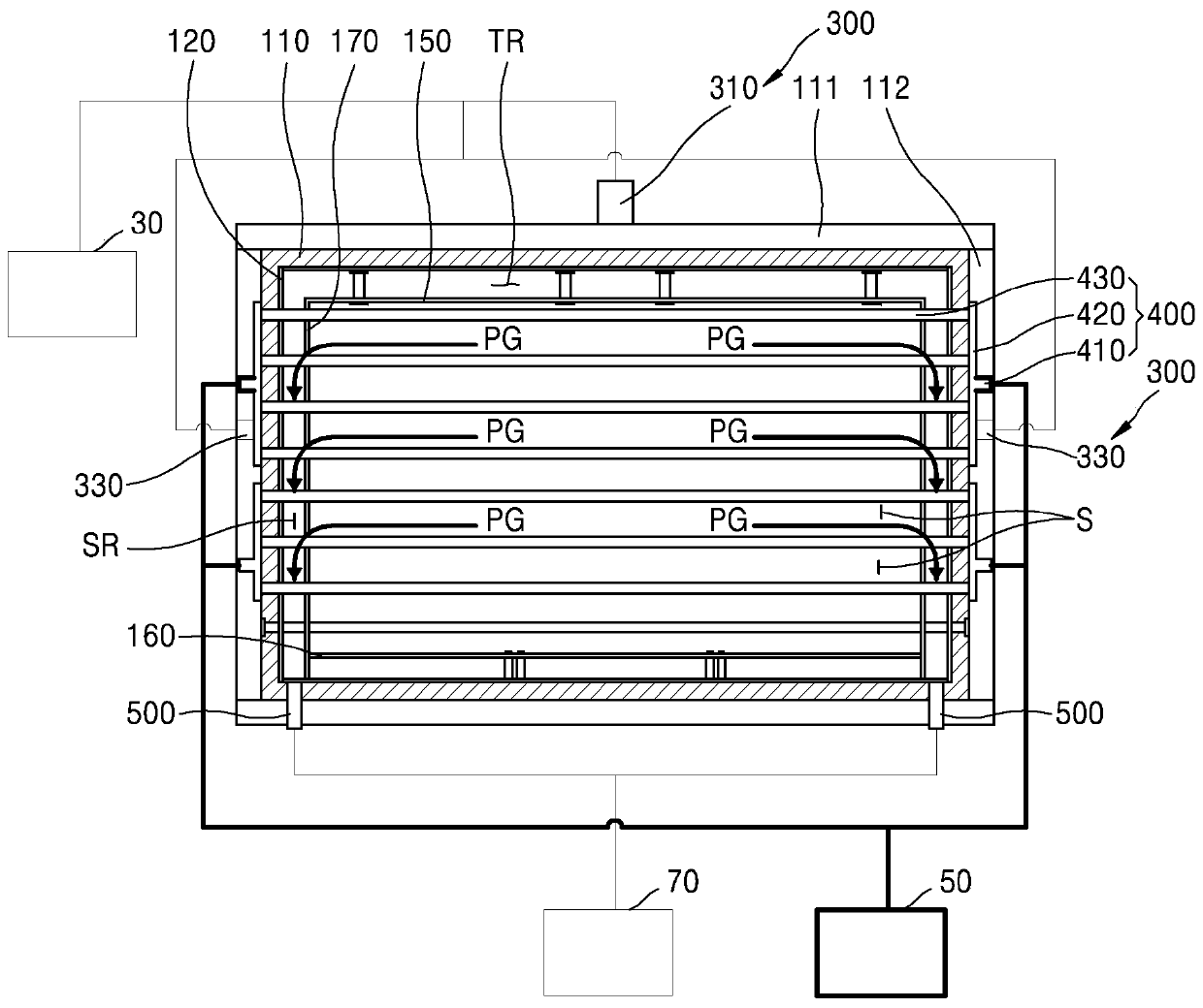 APPARATUS FOR PROCESSING substrate