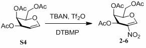 2-nitroglycal and efficient synthesis method thereof