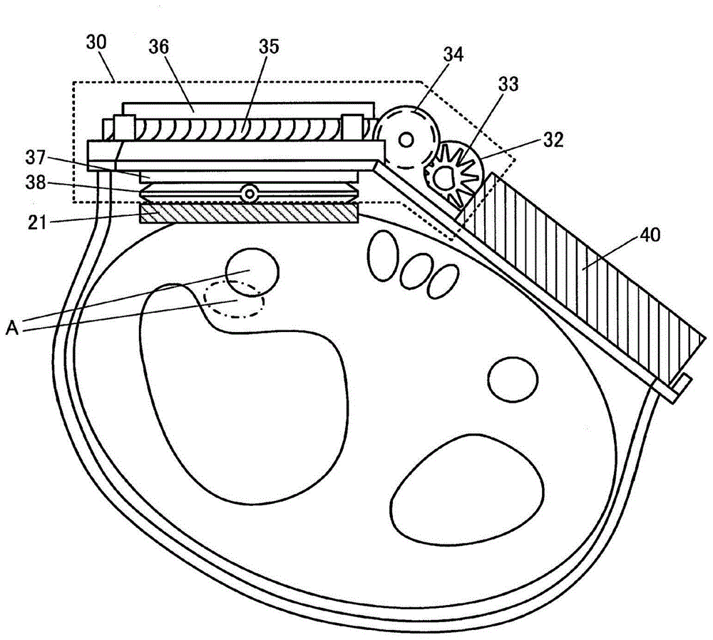 blood pressure measuring device