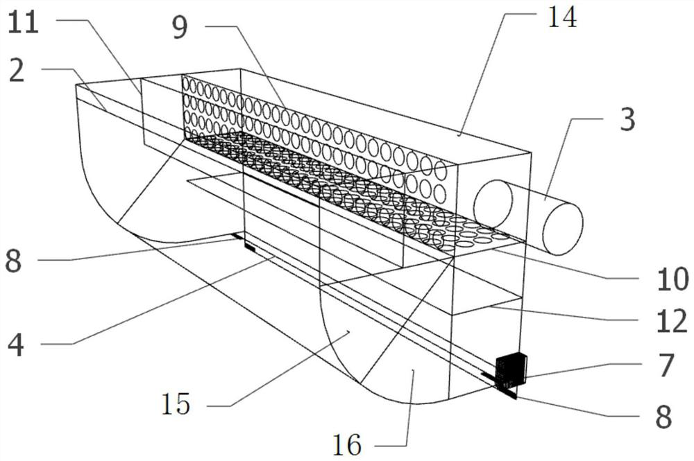 Air curtain air supply system linked with window opening and working method of air curtain air supply system