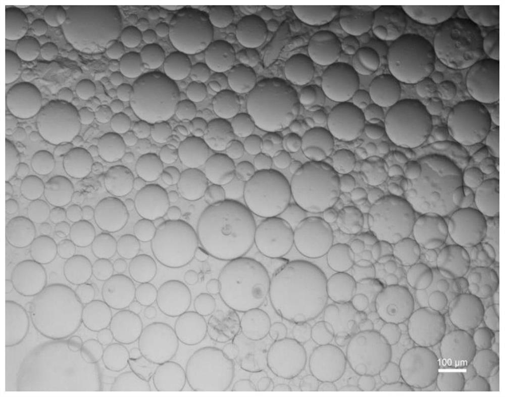 High-strength polysaccharide-MXene composite microsphere and preparation method thereof