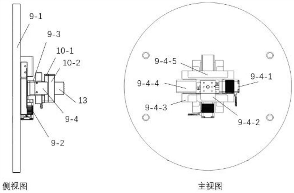 Shifting centering type micro-lens array machining device and method