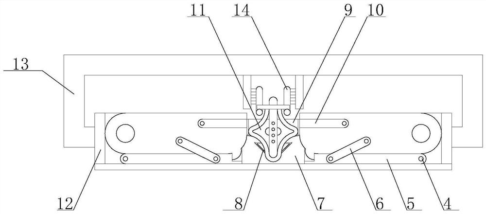 A production mold for solidifying mud composite board