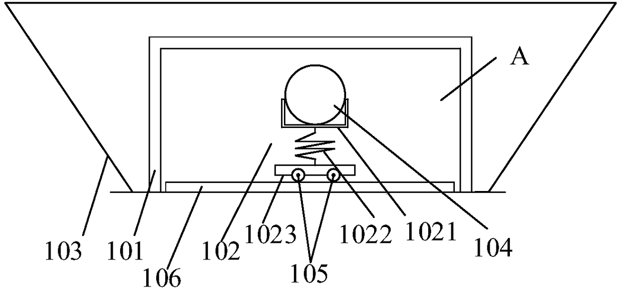 Anti-seismic device and anti-seismic system of buried pipeline