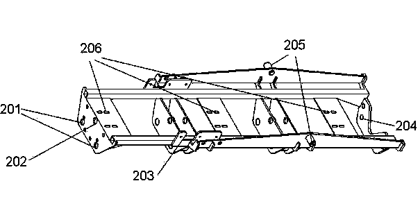 Pipeline robot with adjustable crawler belt angle