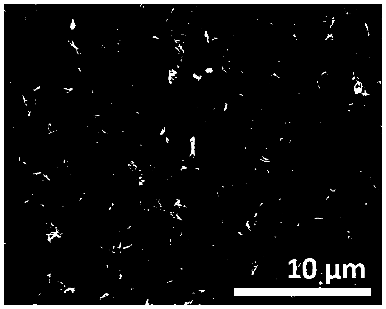 M2C/carbon nanosheet composite material and preparation method and application thereof