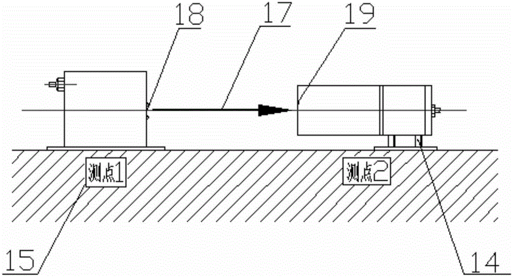 Differential settlement monitoring instrument for high-speed rail