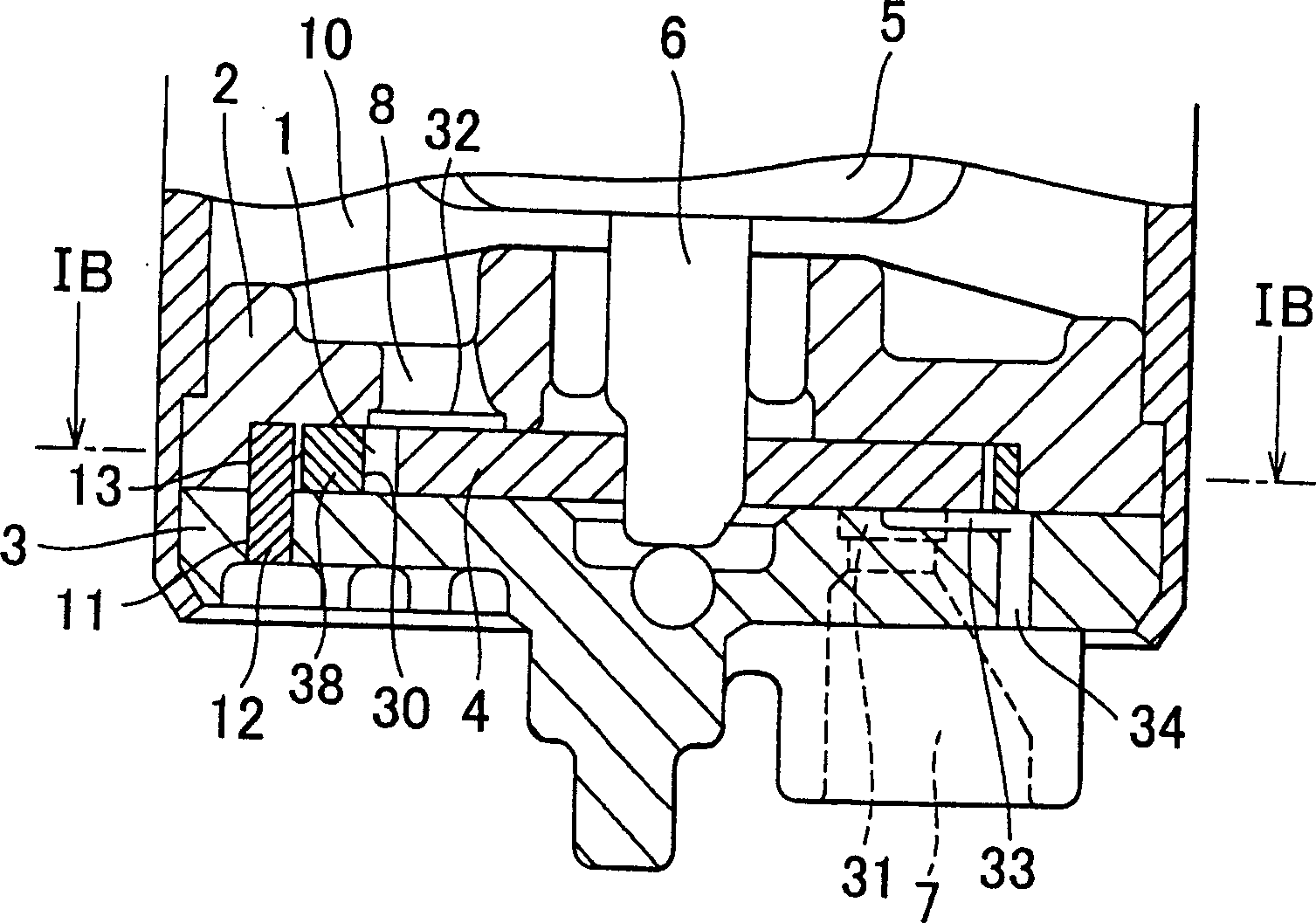 Electric fuel pump for vehicle